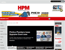 Tablet Screenshot of hpmmag.com